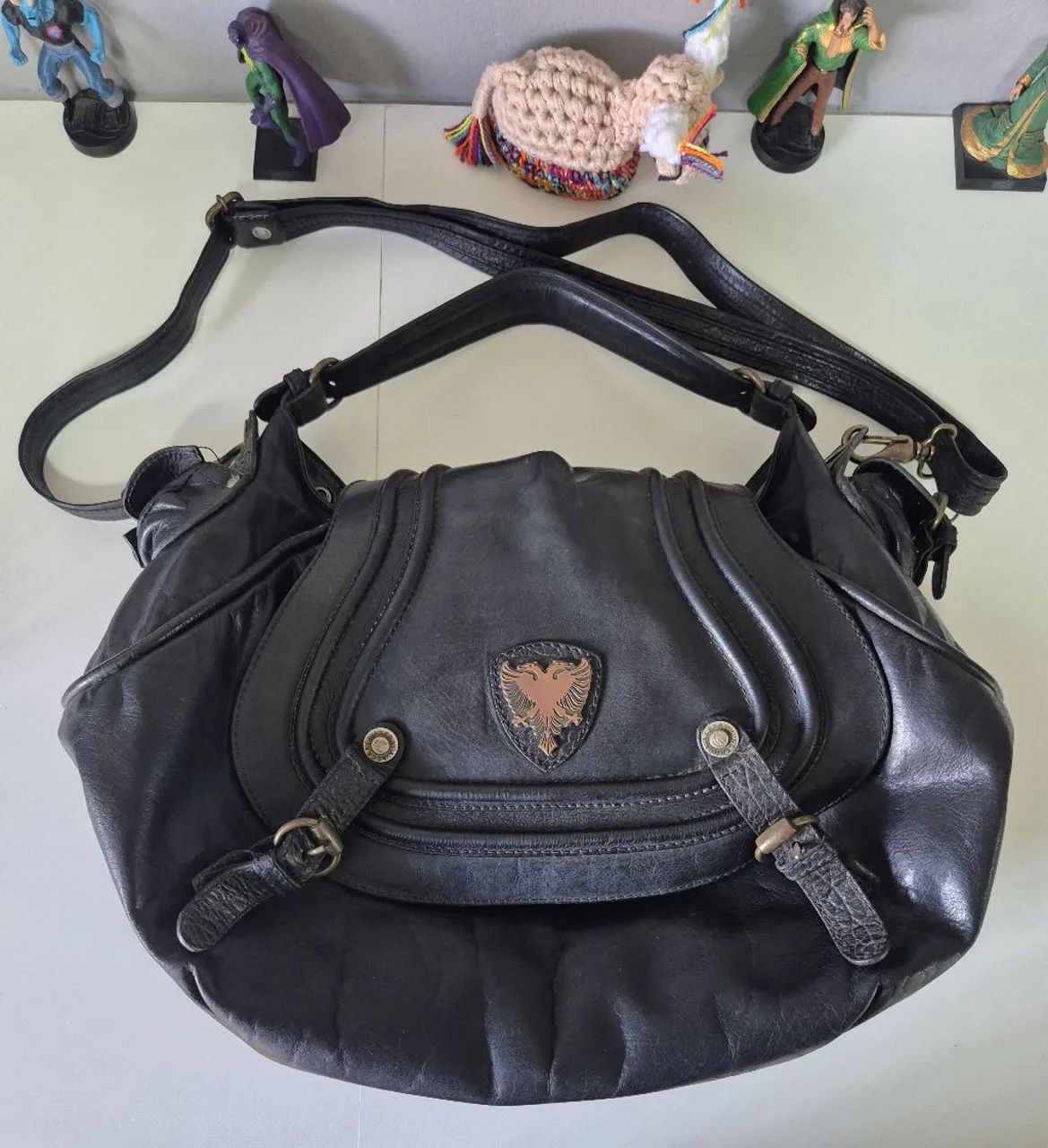 Bolsa Cavalera - Couro Legítimo - Foto 2