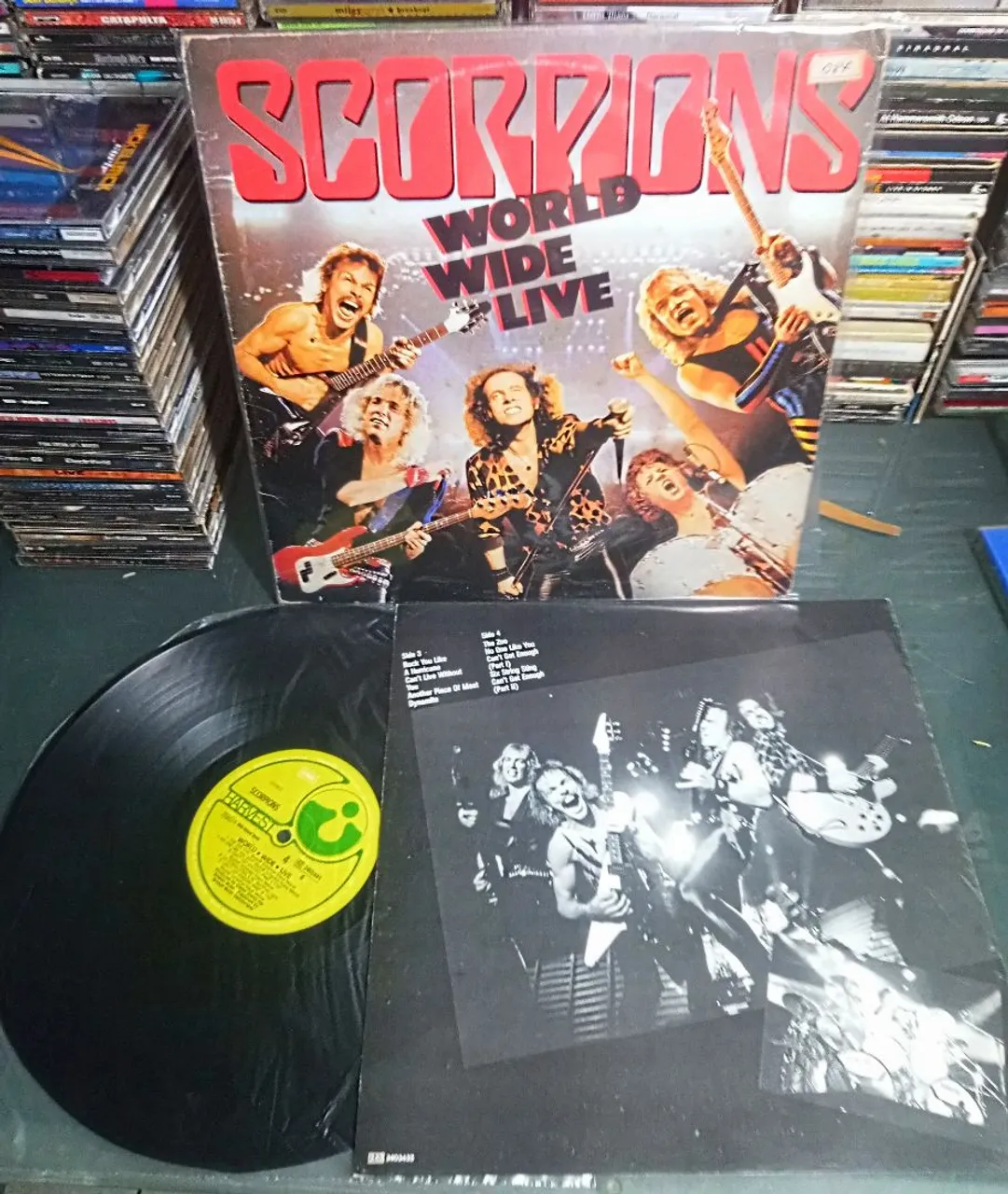 SCORPIONS + ENGENHEIROS DO HAWAII VINIL