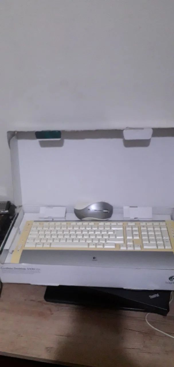 Kit Teclado e Mouse Logitech Cordless Desktop S530 Mac - Foto 3