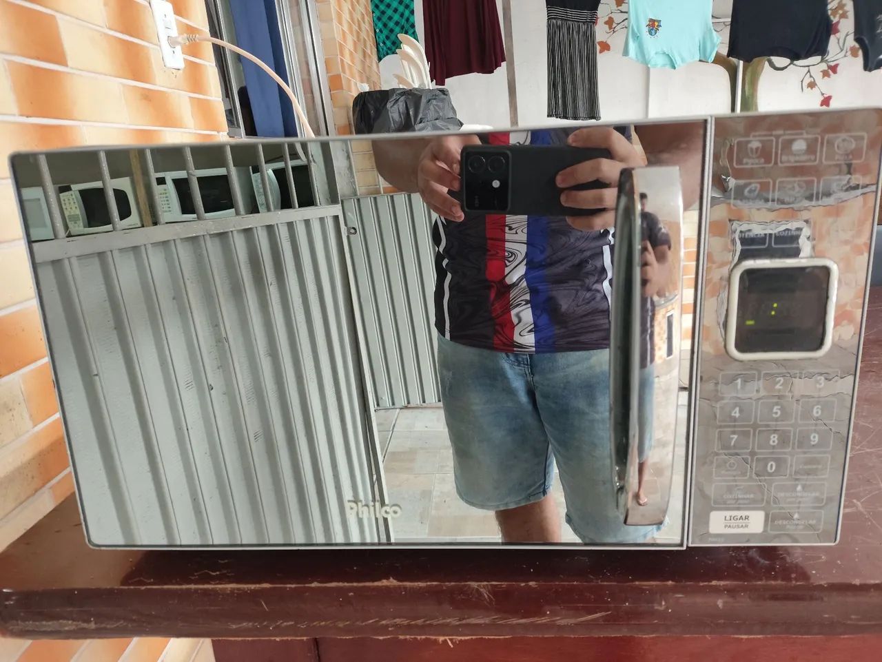 Microondas Philco espelhado, 25 lts, entrego e dou garantia 