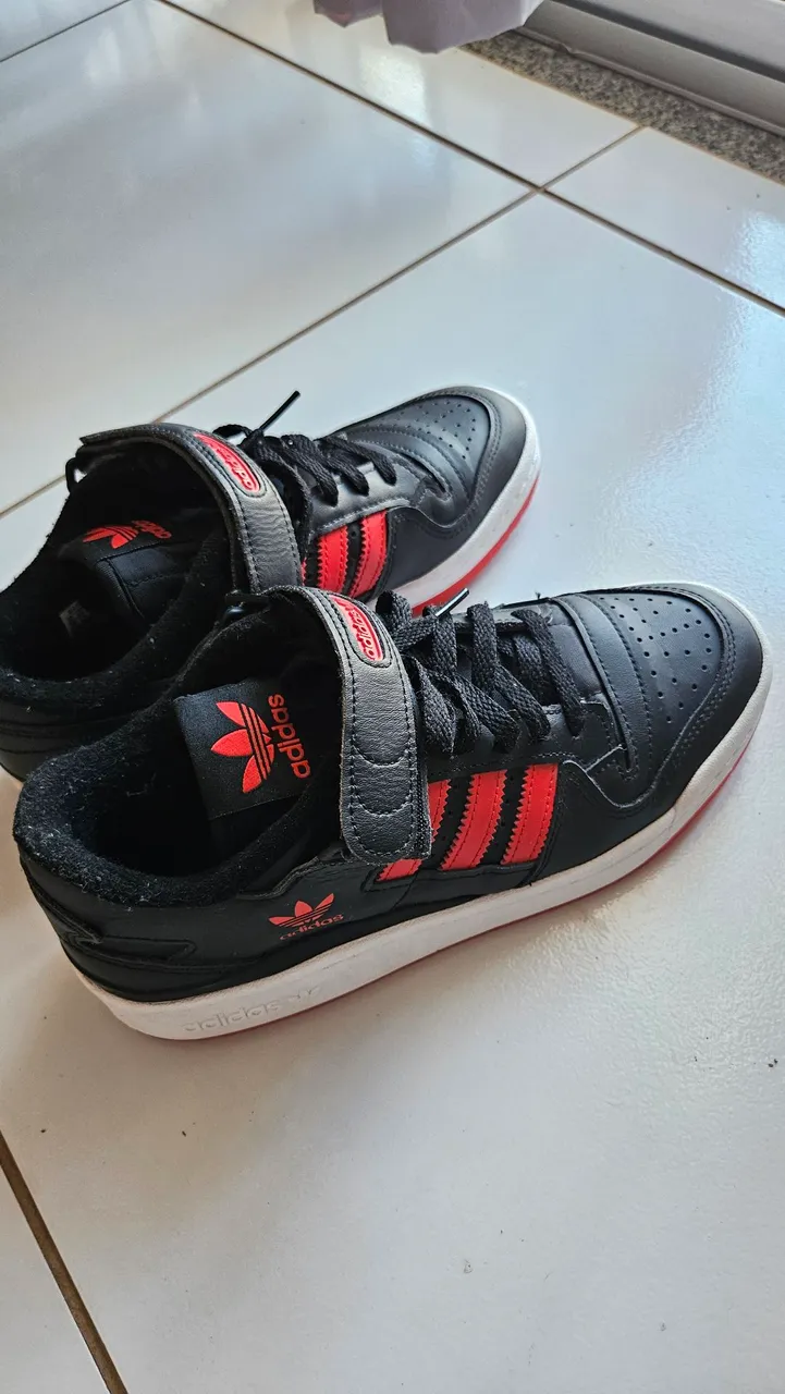 Tênis Adidas Originals Forum Low Preto