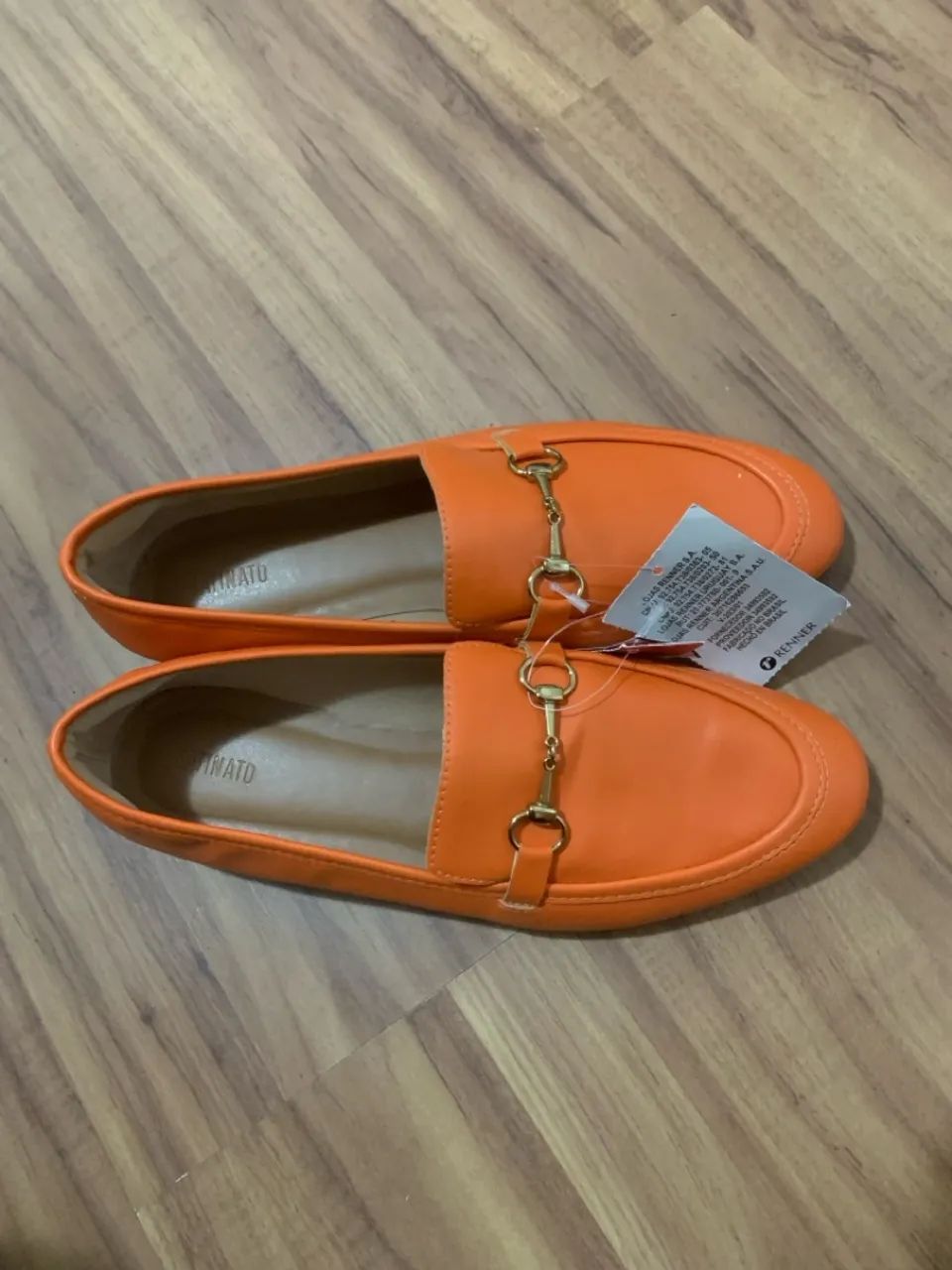 Sapatilha laranja  - Foto 4