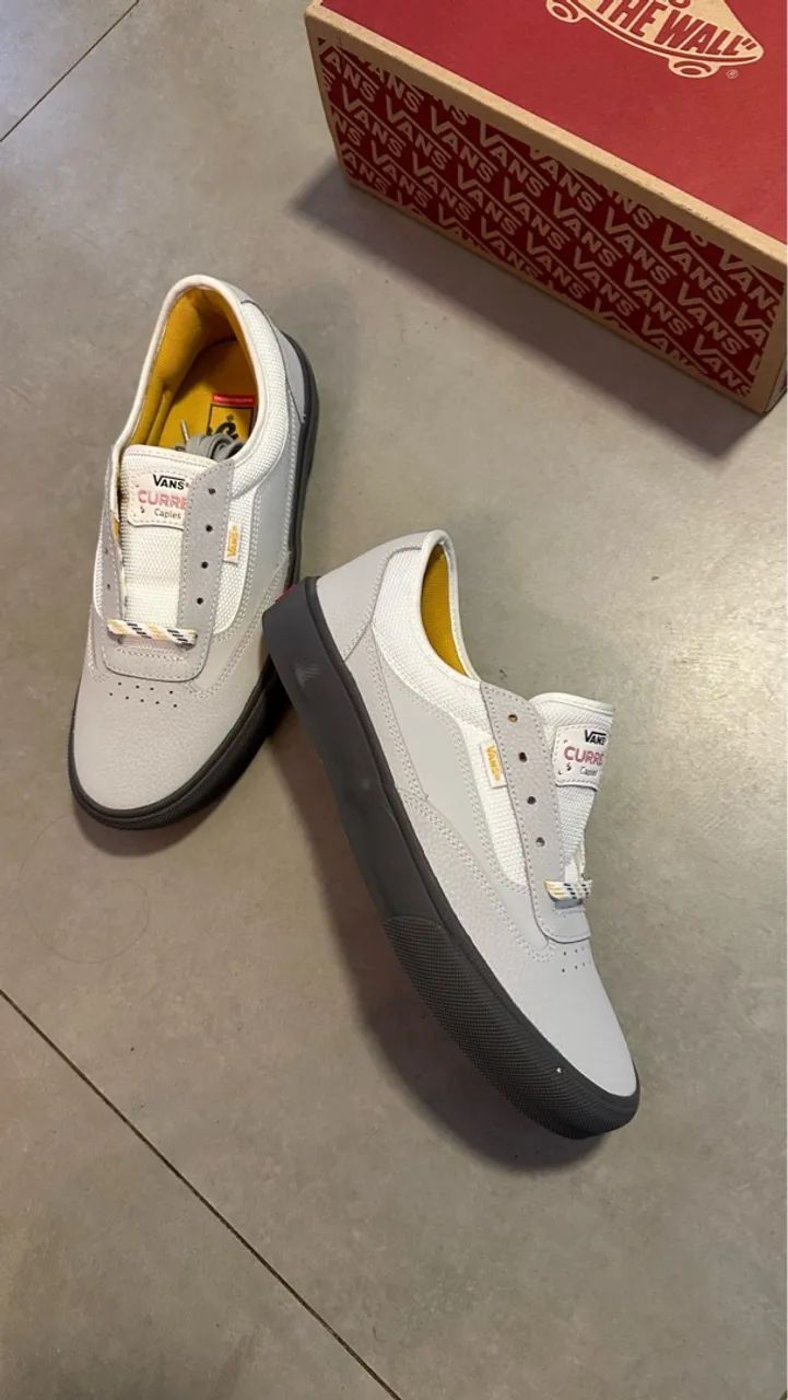 Tênis Vans Curren Caples Cinza TAM 41 novo - Foto 3