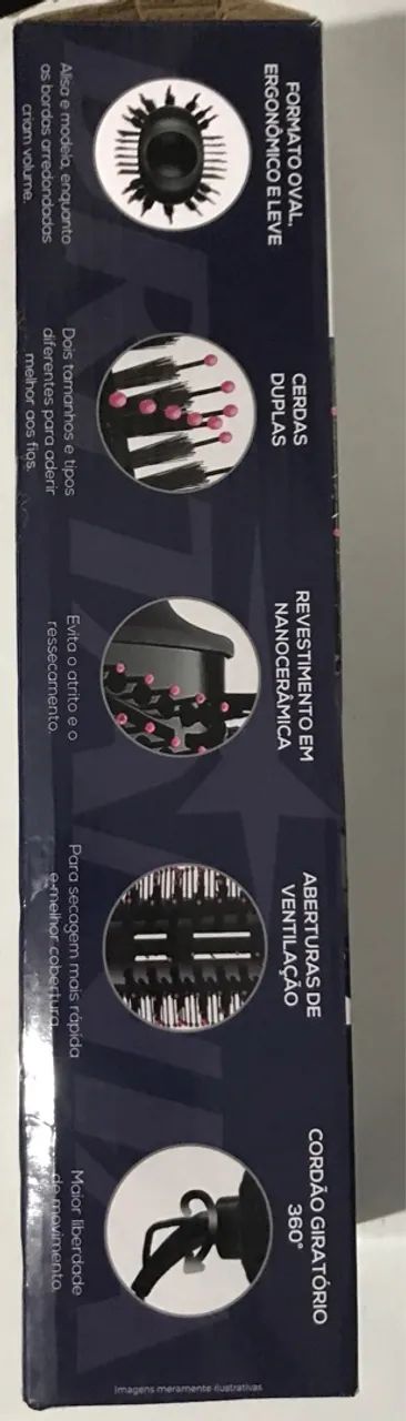 Escova Secadora Britânia BEC02PR 1300W - Foto 2
