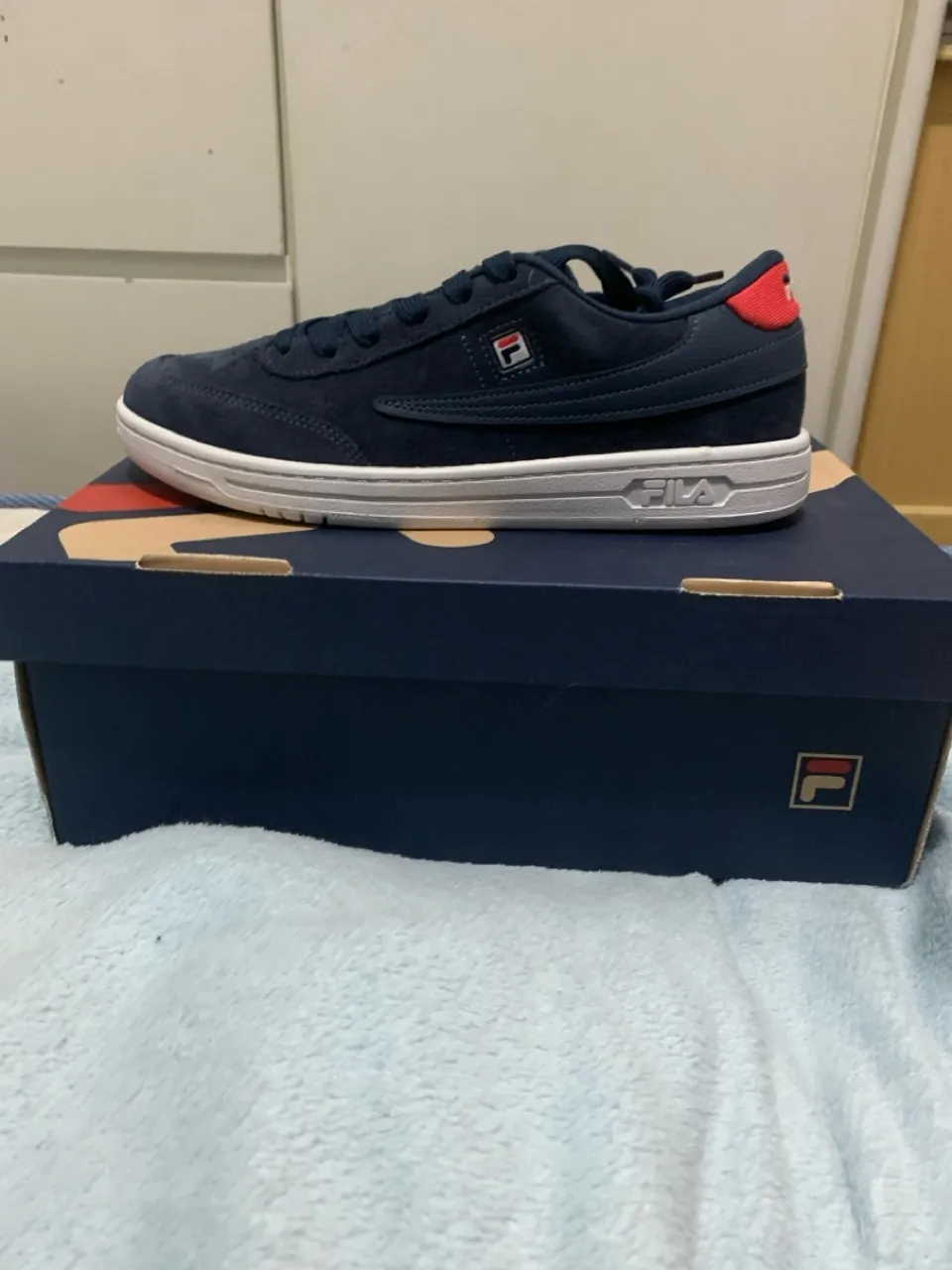 Fila Tennis Original - Azul Marinho - Nunca Usado