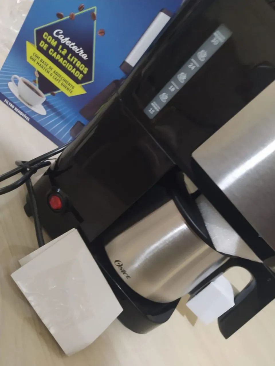 Cafeteira Elétrica Oster 1,2 Litros - Foto 4