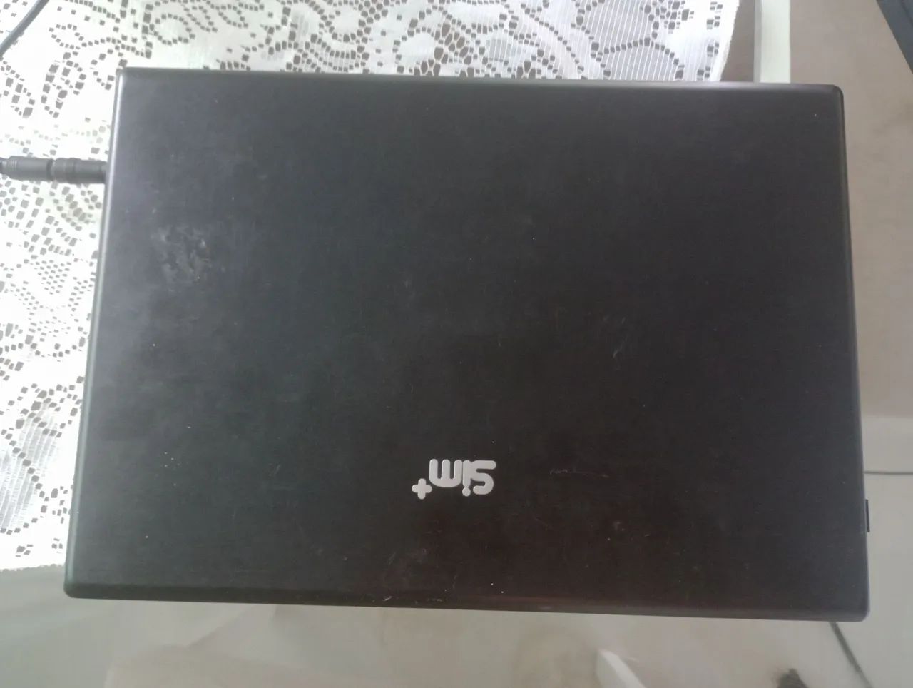 Notebook Sim +  -  Preto