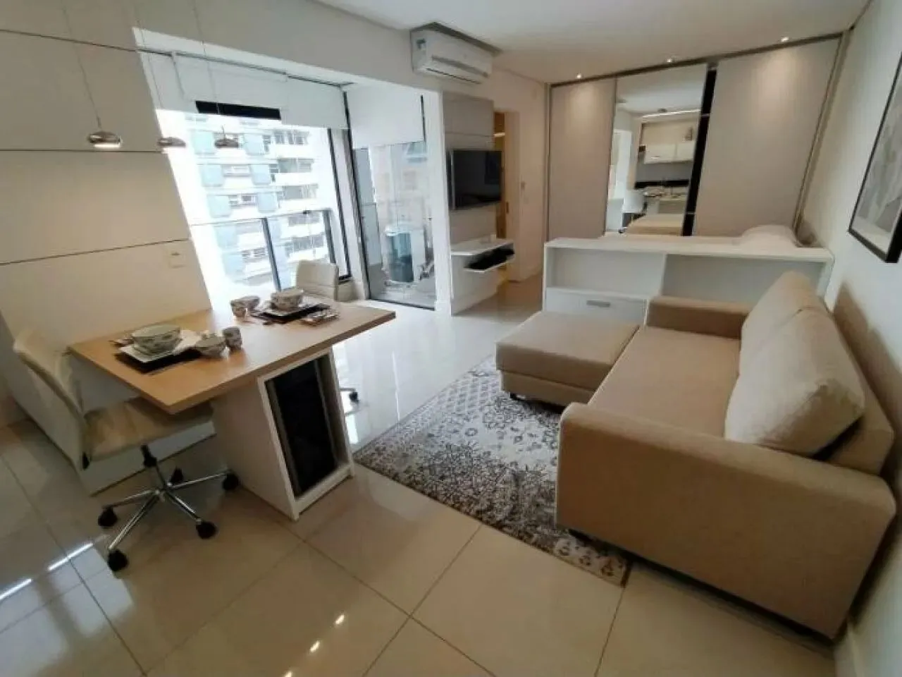Rarus Flats - Flat para locação - Edifício Option Paraiso