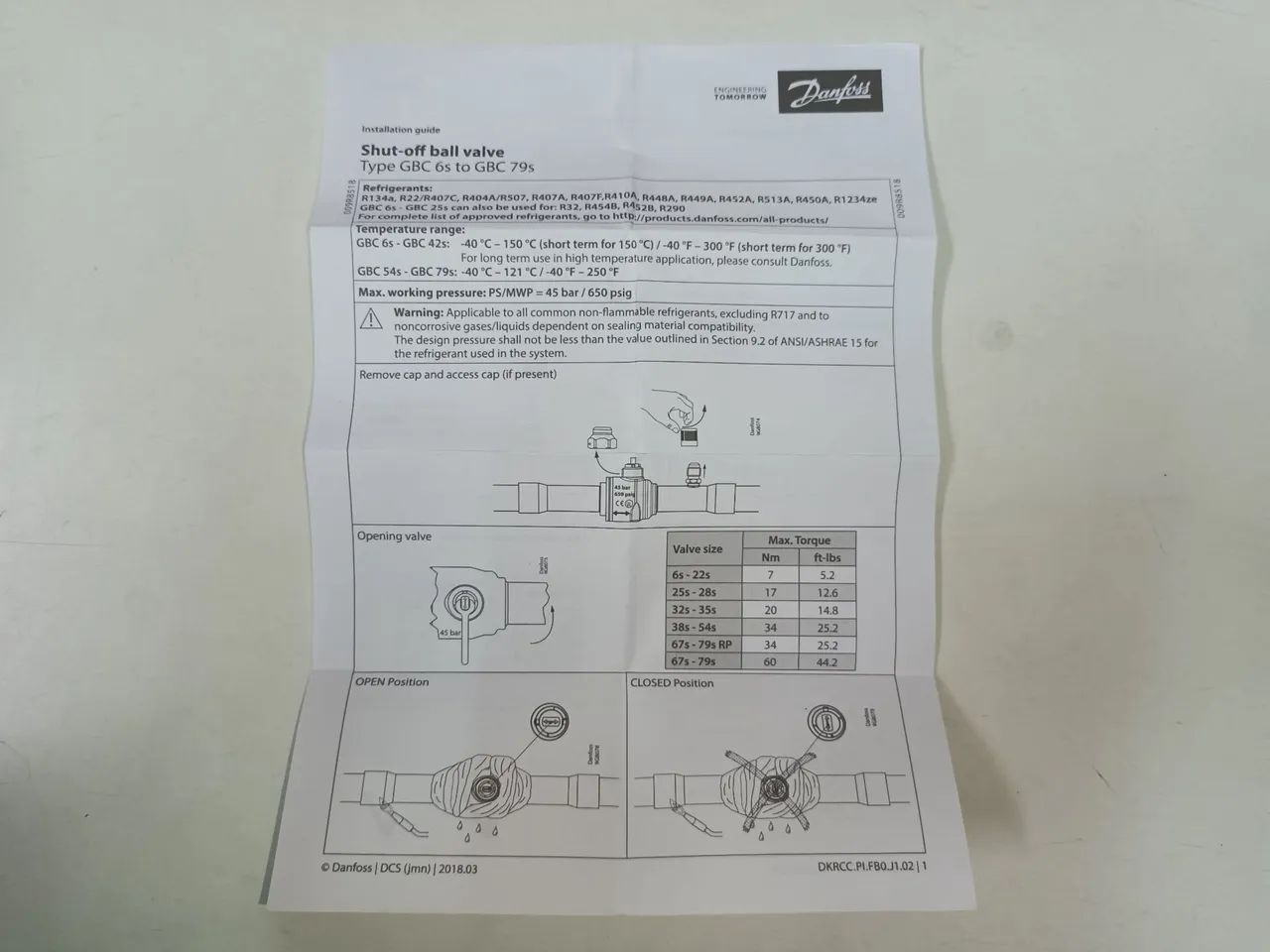 Válvula de Esfera GBC 16s - Danfoss 009L7053 - Foto 2