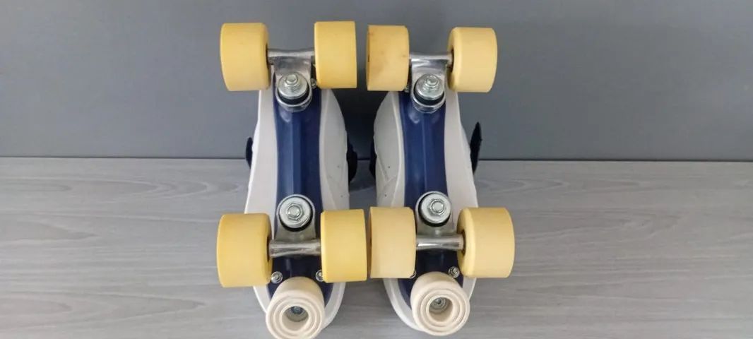 PATINS OXELO QUAD SR 100 TEAM WHITE - Foto 4