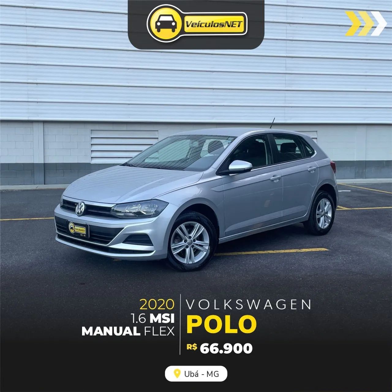 VOLKSWAGEN POLO 1.6 MSI Flex 16V 5p