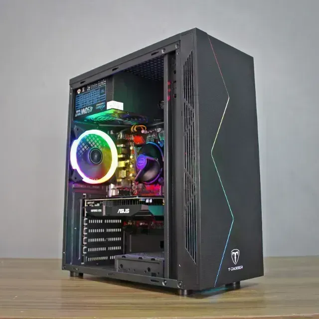 Pc Gamer i3 12100F com RX 550