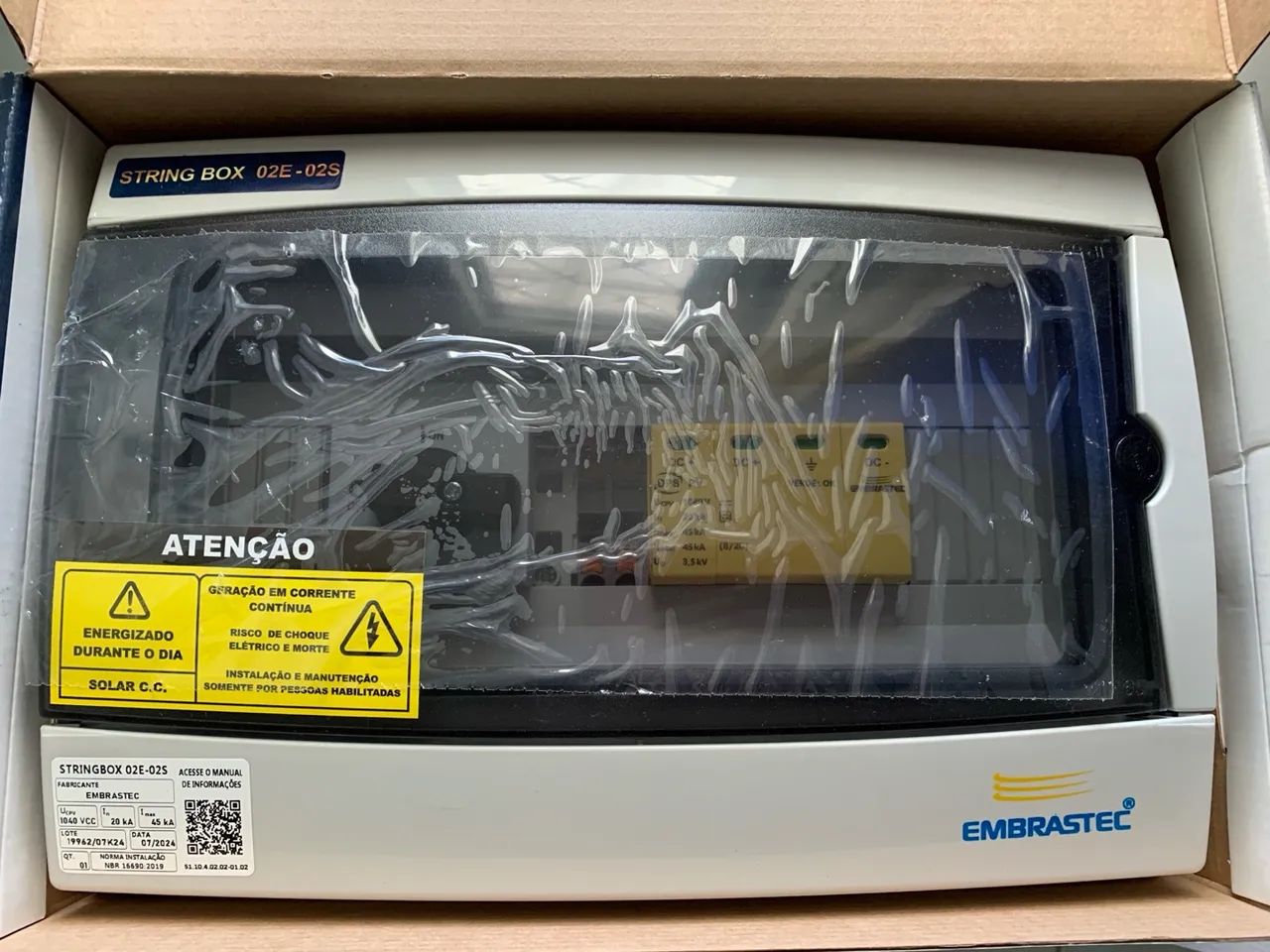 STRING BOX - Dispositivo de Proteção Contra Surtos64169225666947120