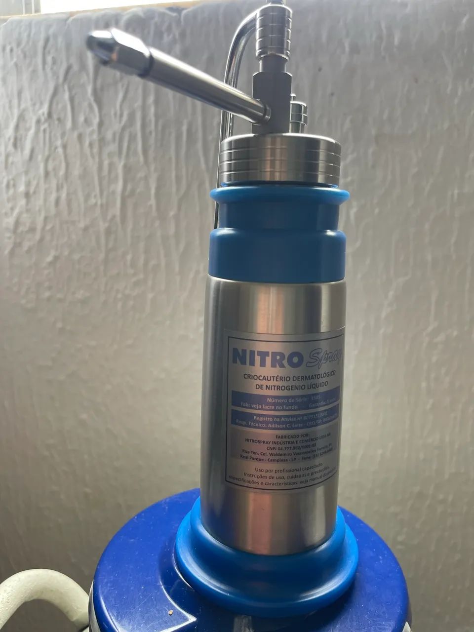 botijão/termo criogênico ABS-20 MVE