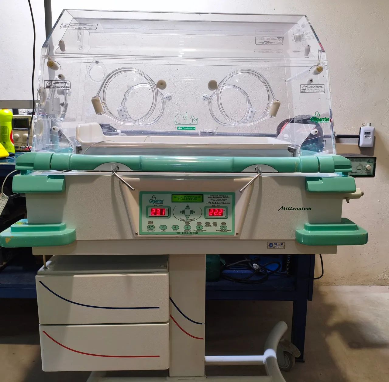 Incubadora neonatal GRN Millenium  - Foto 3
