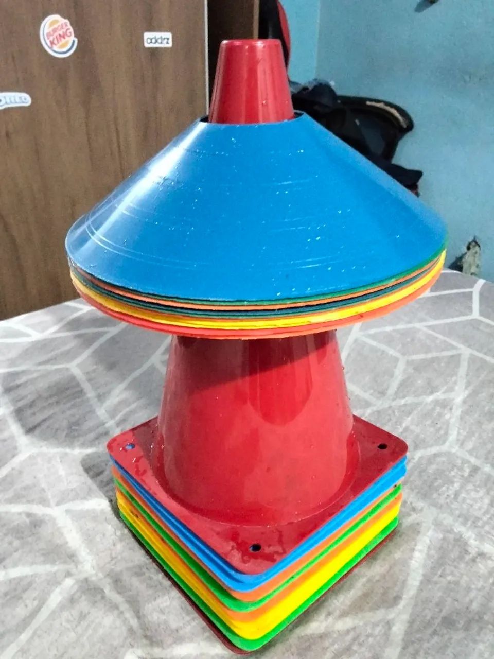 Cone e chapéu chinês para treinar  - Foto 2