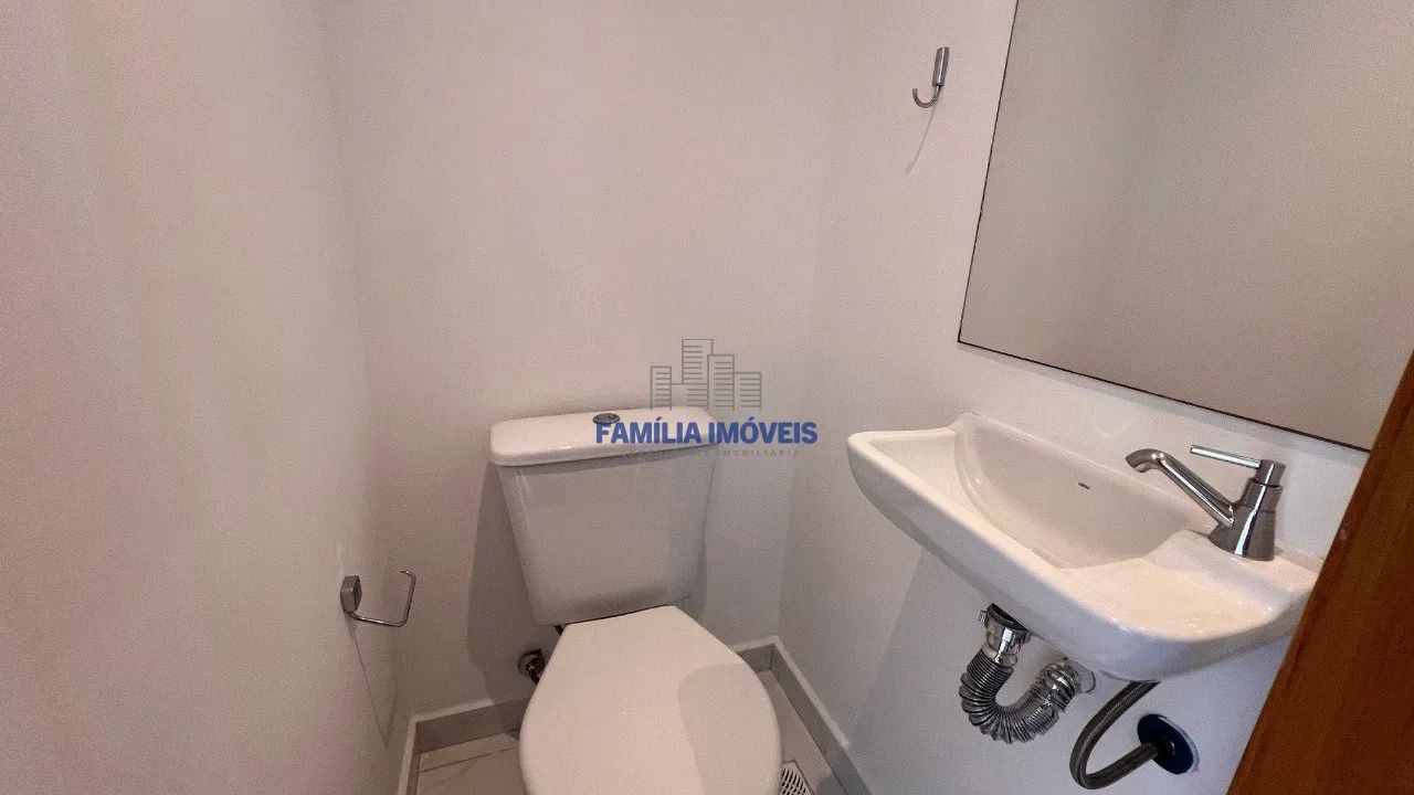 Casa triplex pra alugar 2 suítes churrasqueira Campo Grande Santos - Foto 4