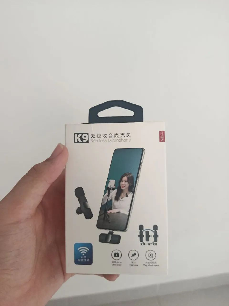 Microfone de lapela