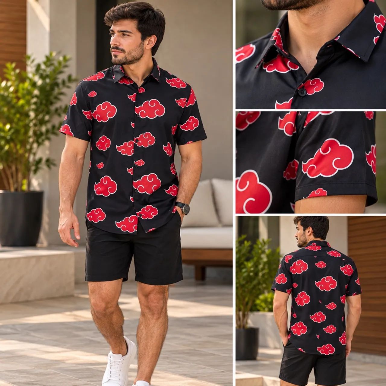 Blusa viscose moda praia / casal - Foto 4