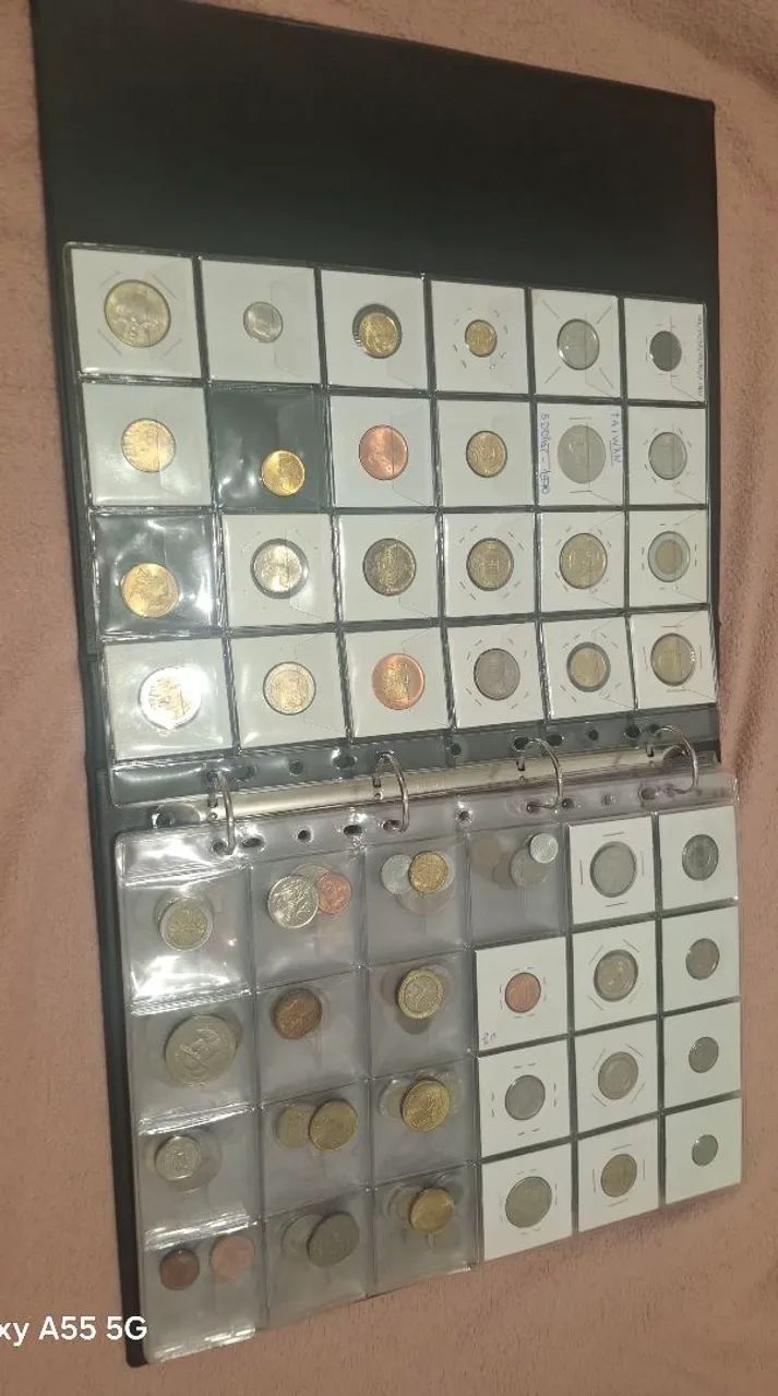 Album de Moedas com mais de 240 moedas - Foto 3