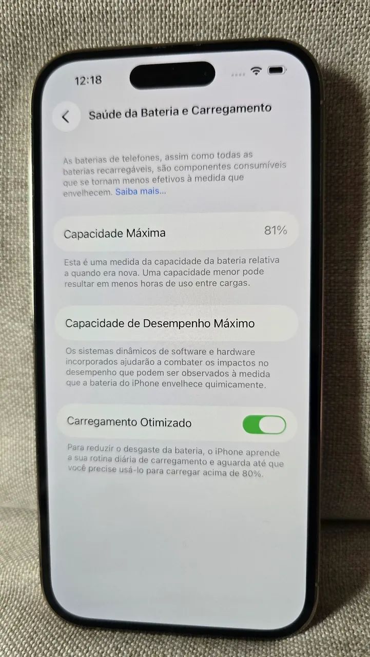 IPhone 14 Pro 256Gb Dourado em ótimo estado  - Foto 5