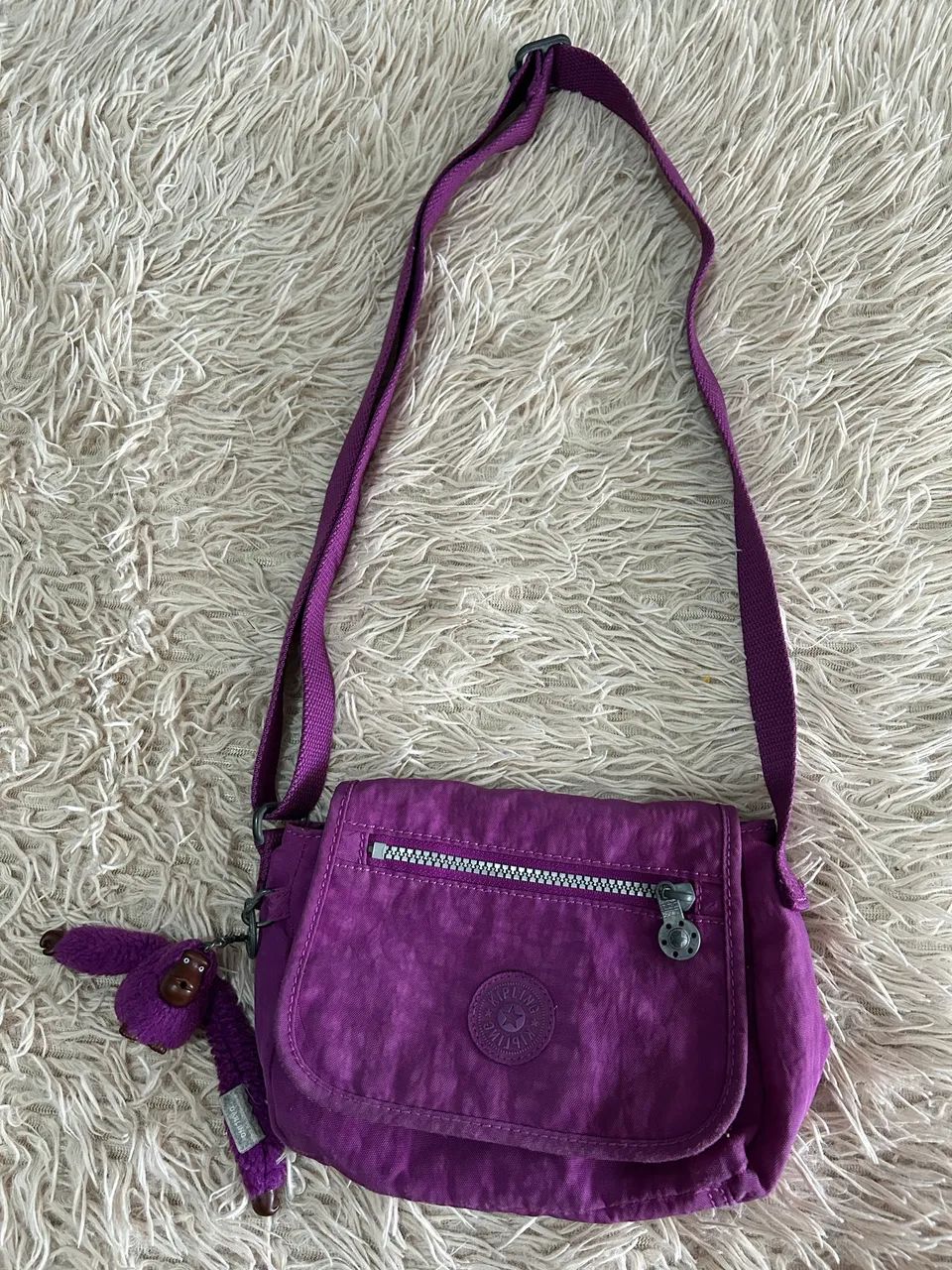 Bolsa Kipling Original Roxa