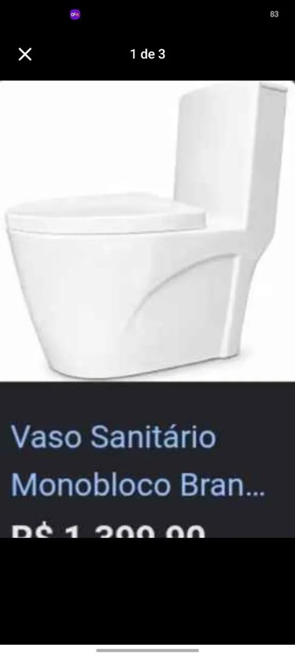 Vaso monobloco
