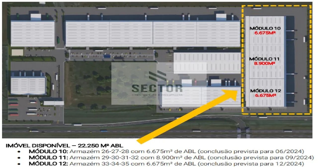 Galpão para Locação  3.000 m²  Ponta Grossa - PR