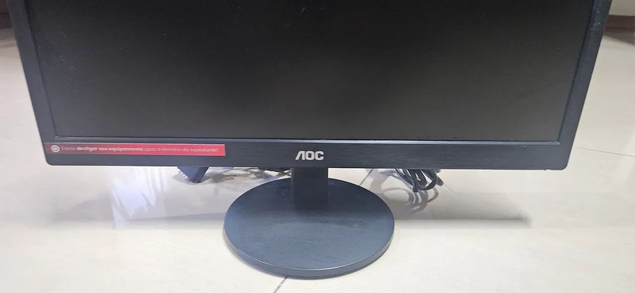Monitor Aoc E970swnl 18,5 Hd Widescreen Pixel Tela (Usado) - Foto 2