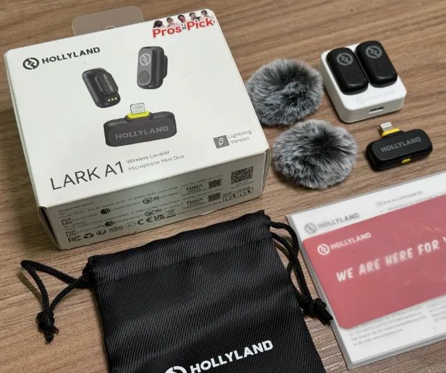 Microfone Profissional Hollyland Lark A1 Dual - Foto 2