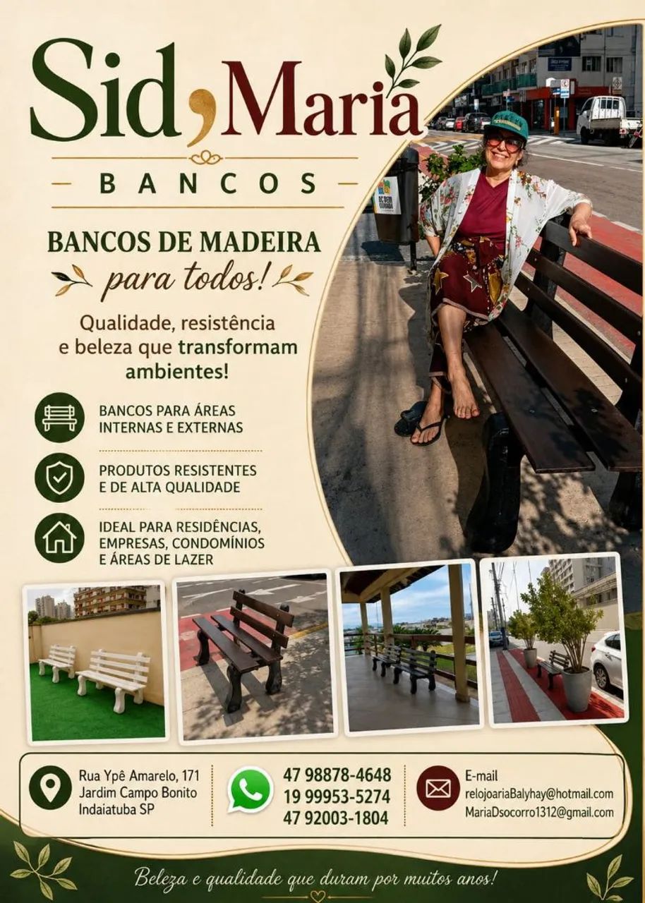 Banco Jardim e Praça  - Foto 2