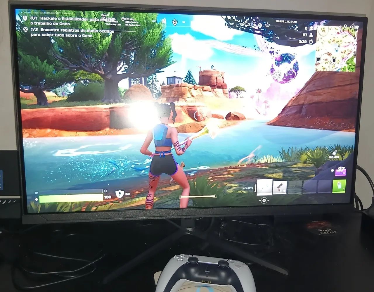 Monitor 4k 120hz 1ms IMPECÁVEL  - Foto 3