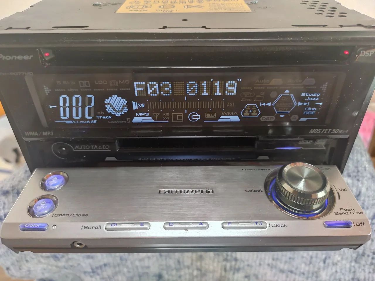 Pioneer carrozzeria FH-P077MD ジャンク品 Pioneer Carrozzeria Fh-p077md - Peças para carros, vans e