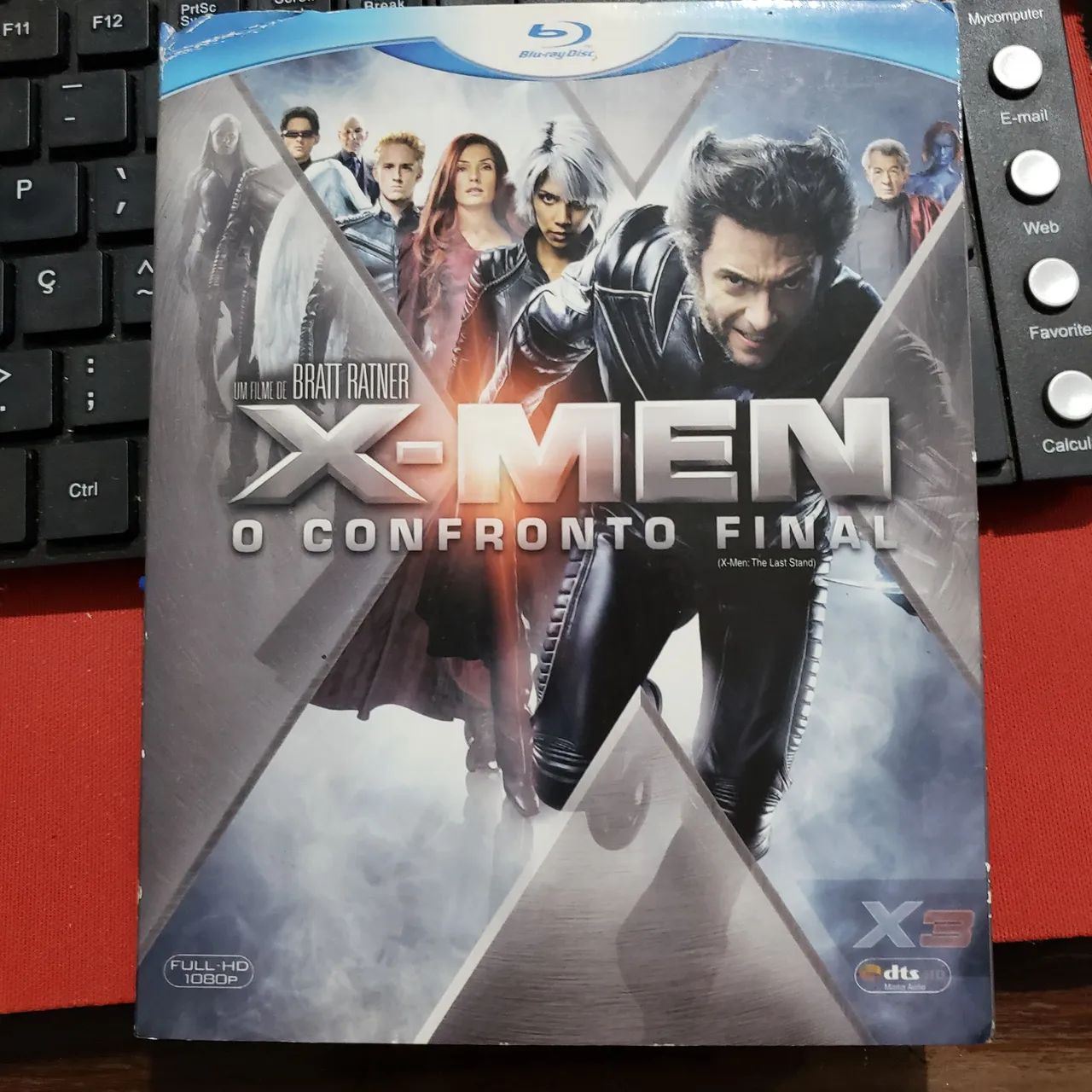 Bluray X-MEN O Confronto final duplo com luva rd colecionador