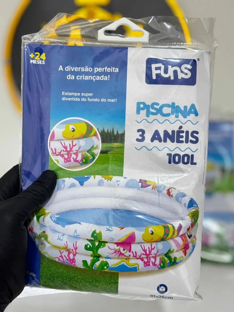 Piscina infantil 100 litros  - Foto 2