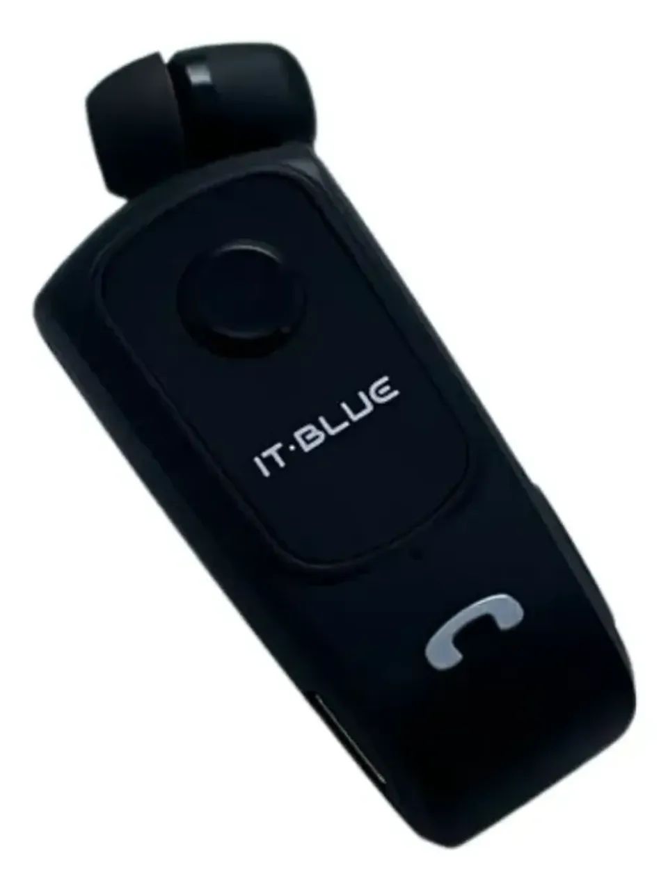 Fone De Ouvido Bluetooth De Lapela Com Cabo Retrátil - Foto 3