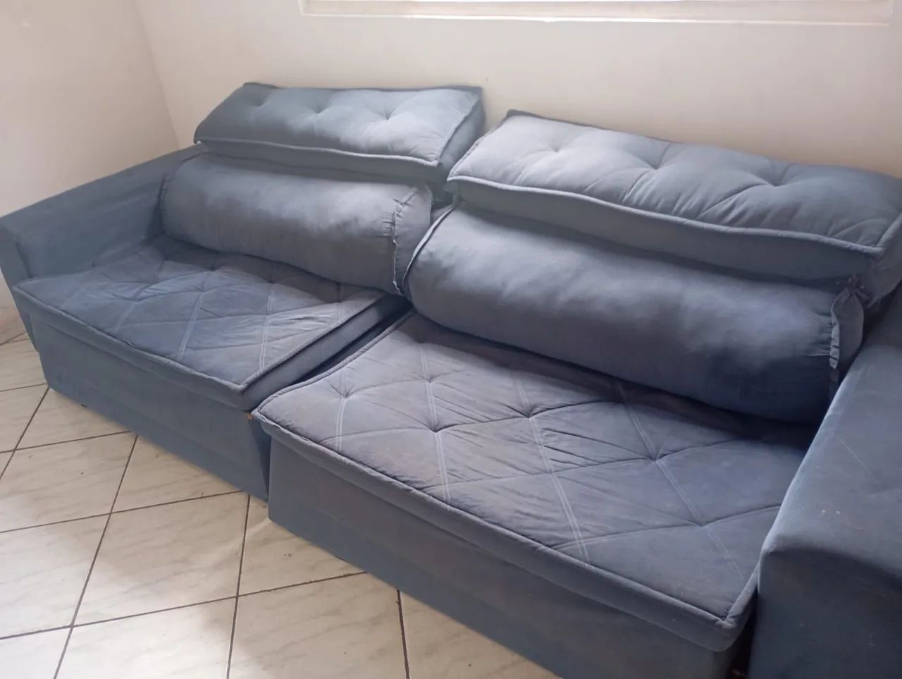 Vende-se este Sofá Azul65569112244993121