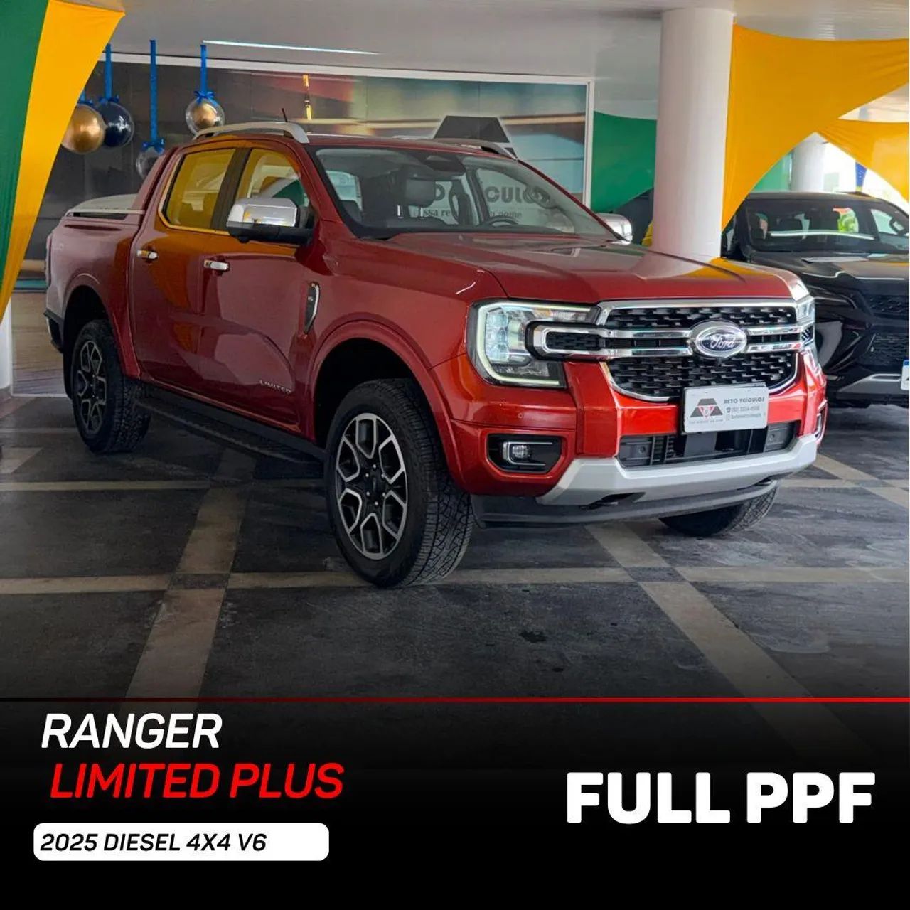 Ford Ranger Limited+ 3.0 V6 4X4 CD TB DIE AUT 2025
