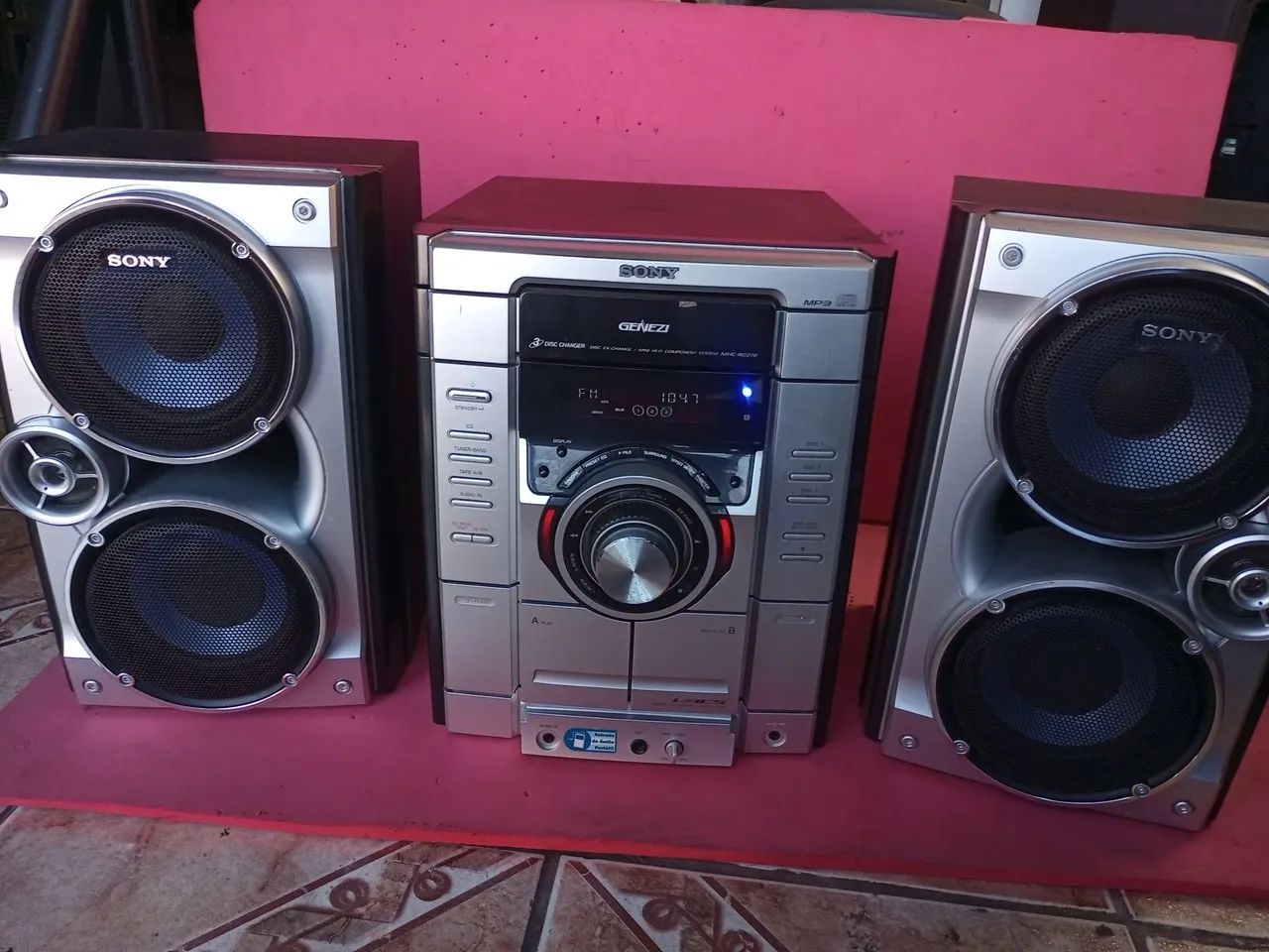 System Sony Genezi C/Bluetooth Potente 