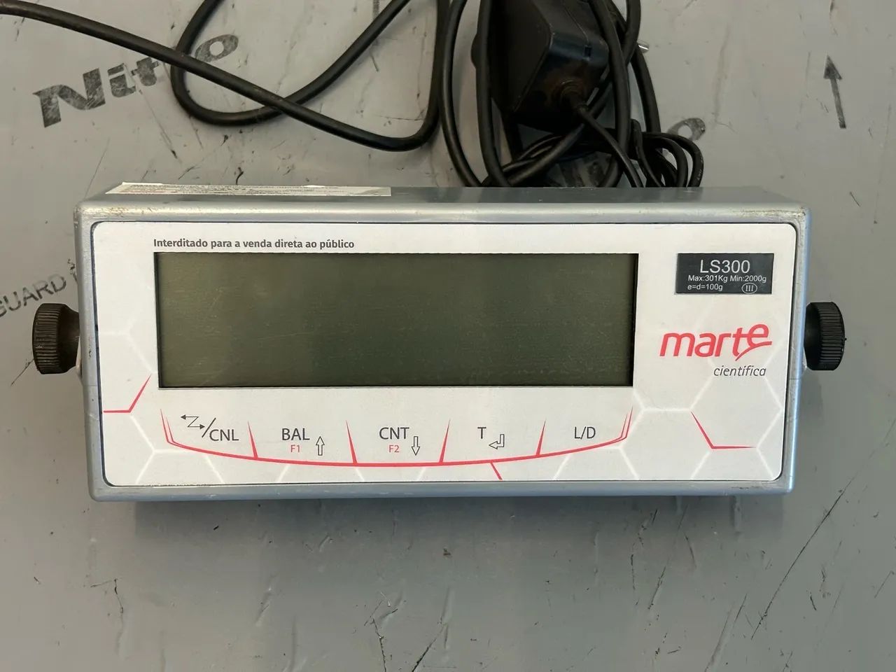 Balança Marte Científica LS300 - 301 kg