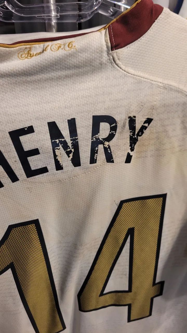 Camisa Arsenal 2007 Henry #14 - Foto 3