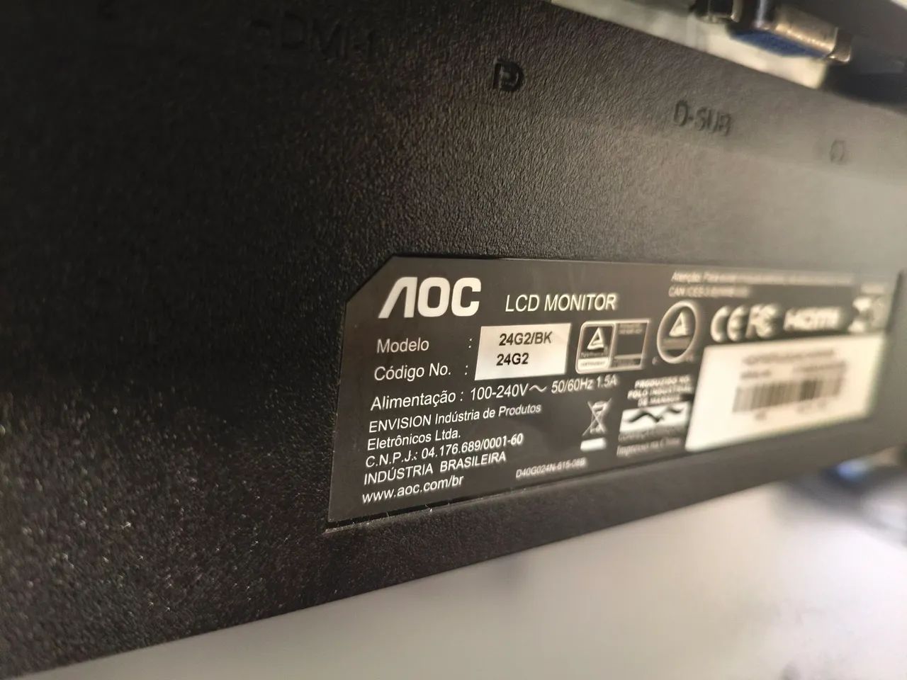 Monitor gamer AOC Hero 144 Hz - Foto 4