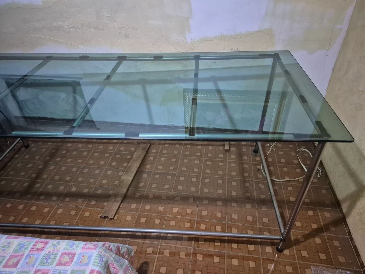 Mesa inox/vidro 2.30x1 mt - Foto 3