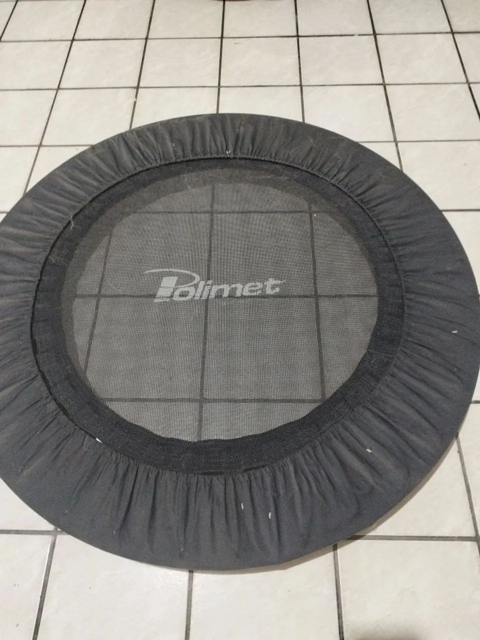 Trampolim Jump Profissional com Capa saia diâmetro de 1m 200kg Preto