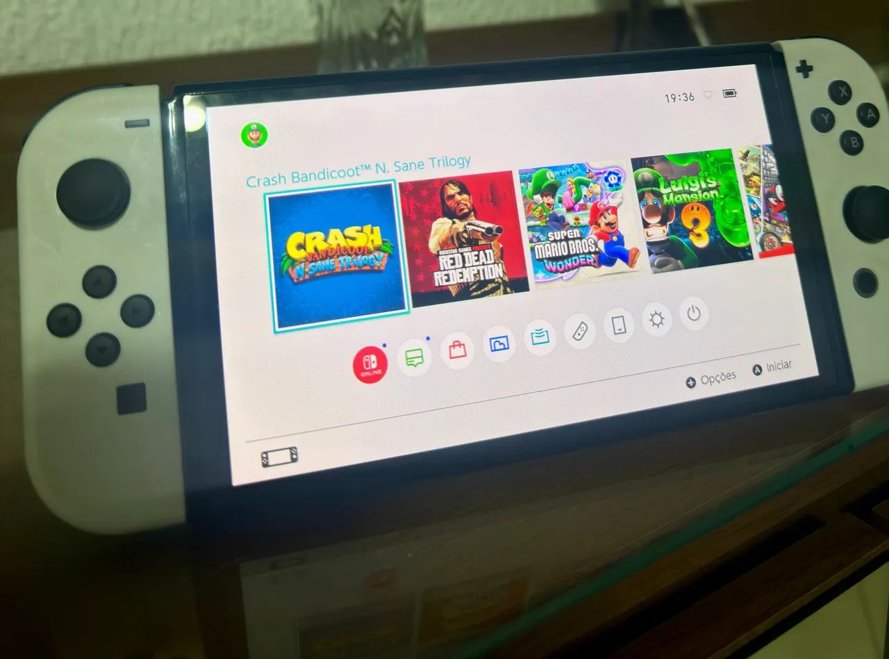 NINTENDO SWITCH OLED - DESBLOQUEADO - Foto 2