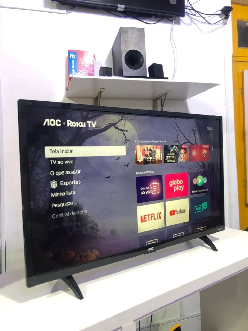 Smart tv Aoc 32 polegadas, BARBADA!