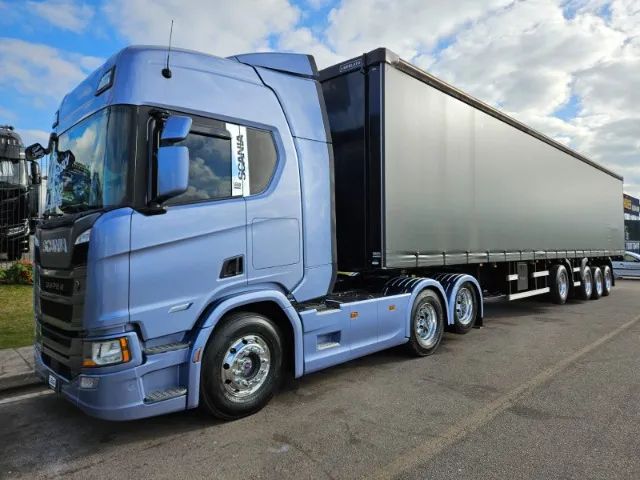 Scania R500 Super Tração 6x2 Ano 2024 Painel TFT Multimídia 9 polegadas +sider 4 eixo 30pl - Foto 2