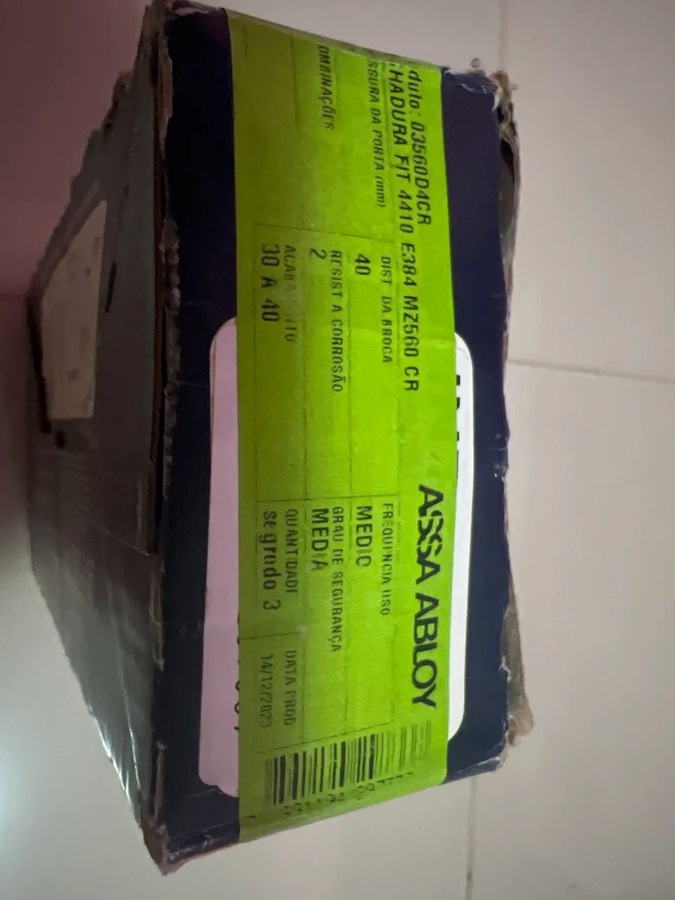 FECHADURA FIT 4410 E384 MZ560 CR - Foto 3