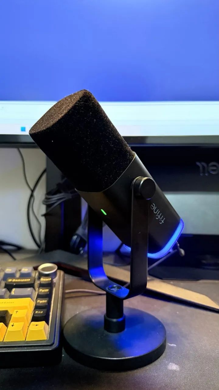FIFINE AM8 - Microfone Dinâmico USB/XLR para PC, Podcast e Streaming - Foto 3