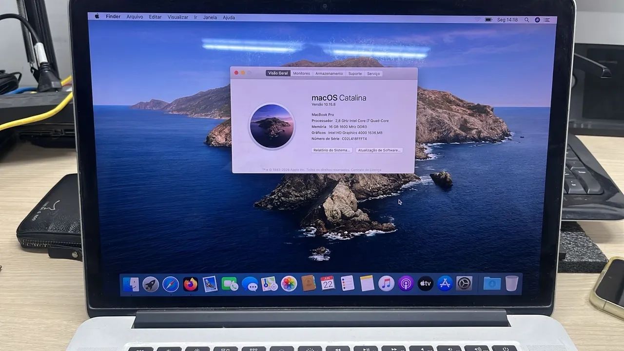 Macbook 15 polegadas 512 gigabytes 16 - Foto 2